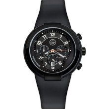 Philip Stein Active Black Dial Chronograph Mens Watch 32-ab-rbb