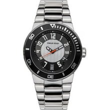 Philip Stein Active Quartz Stainless Steel 34-bb-ss