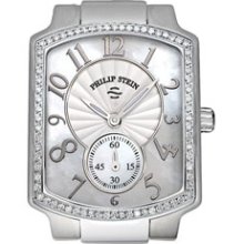 Philip Stein 'Classic' Ladies' Small Diamond Watch Case Silver