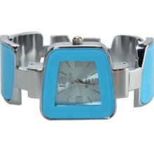 Popular 598 Bracelet Women's Quartz Wrist Watch Light Blue