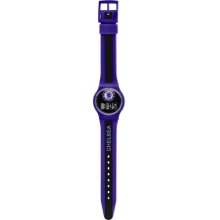 Premiership Football Boy's Quartz Watch With Lcd Dial Digital Display And Blue Plastic Or Pu Strap Ga3725