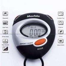 Professional Sports Chronograph Lcd Date Timer Black Stopwatch Watch Dailyetrade