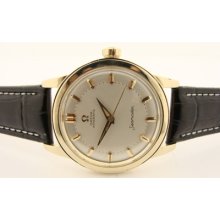 Rare Omega Seamaster 14k Gold 500 Automatic Watch