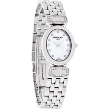 Raymond Weil Chorus Diamond Ladies Mop Dial Swiss Quartz Watch 5891-SLS-97081