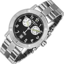 Raymond Weil Designer Men's Watches, Parsifal W1 - Black Stainless Steel Chronograph Watch