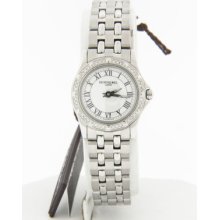 Raymond Weil Women's Tango Diamond Bezel Mother Of Pearl Dial Steel Quartz Watch