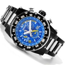 Renato Men's Buzo Extreme Limited Edition Stainless Steel Bracelet Watch BLUE