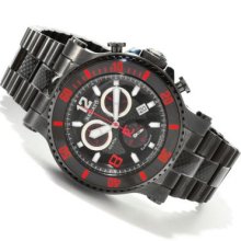 Renato Men's T-Rex Swiss Quartz Chronograph Stainless Steel Bracelet Watch