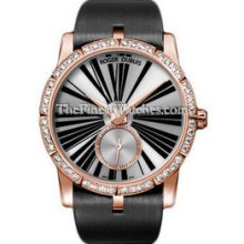 Roger Dubuis Excalibur Lady Automatic Pink Gold Diamond Watch