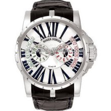 Roger Dubuis Excalibur Steel World Time Watch