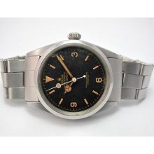 Rolex 1957 Vintage Explorer 6610 Gilt Dial & Hands 1yr Warranty