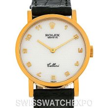 Rolex Cellini Classic 18k Yellow Gold Ladies Watch 5109