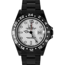 Rolex Explorer II Black PVD White Dial Black Bezel Watch