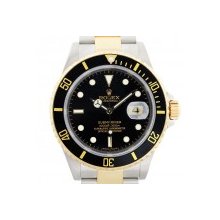 Rolex Submariner 16613N Two Tone Mens Watch