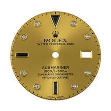 Rolex Submariner Aftermarket Serti Diamond Dial, Champagne