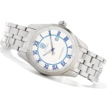 S. Coifman Men's Limited Edition Swiss Made Automatic Stainless Steel Bracelet Watch