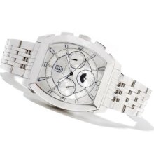 S. Coifman Men's Swiss Made Quartz Stainless Steel Bracelet Watch