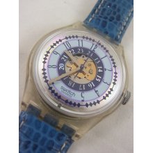 Sak110 Swatch 1994 Ruisseau Automatic Classic Blue Swiss