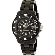 SD.BK.S.P.12 Ice-Watch Ladies Ice-Solid Black Small Watch