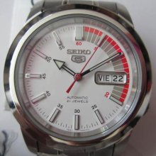 Seiko 5 Men's Watch Automatic 21 Jewels All Stainless.s Original Edition Japan