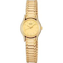 Seiko Gold-Tone Expansion Ladies Watch Sxg238