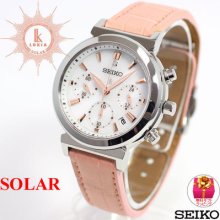 Seiko Lukia Basic Solar Chronograph Watch Ssvs007
