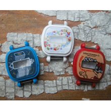 Set of 3 Vintage digital wrist watch cases.Elektronika.