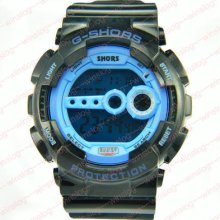 Shors Shock Resistant Led Digital Jelly Watch Woman Men Sports Watch Sh-692c