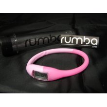 Silicone-rubber Rumba Time Watch Princess Pink / Hot Pink