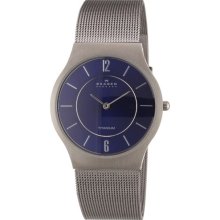Skagen Gents Blue Face Watch - 233Lttn