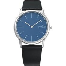 Skagen Steel Ultra Slim Mens Japanese Quartz Watch 858XLSLN