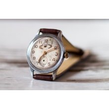 Soviet watch Russian watch Men watch Mechanical watch men's wrist -rare clock face watch - 