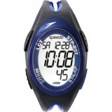 Speedo Men's Sd55136bx Vibration Alarm Polyurethane Strap Watch