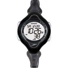 Speedo Mid Size 150 Lap Watch - Clear/Aqua