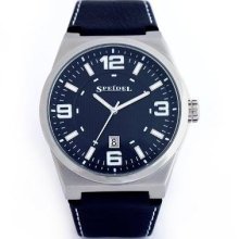 Speidel Blue Leather Blue White 6056100 G5 Men'S