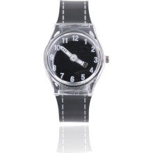 Stainless Steel Case Kids Quartz Watch