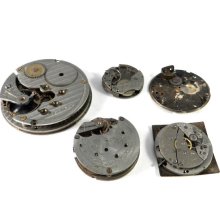 Steampunk Mechanical Watch Parts Movements Lot Silver Steampunk Supplies Watch Parts DIY Steampunk Jewelry Supply - 208