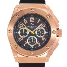 Strumento Marino Atlantis SM055RRG/BK Men's Stainless Steel Watch