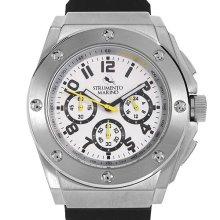 Strumento Marino Atlantis SM055RSS/WH Men's Stainless Steel Watch