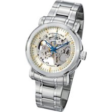 Stuhrling Original 387 33115 Mens Classic Delphi Antium Automatic Skeleton Watch