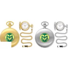 Sun Time Colorado State Rams Pocket Watch