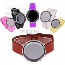 Super Cool Korea Style Mixed Color Unisex Led Mirror Digital Watch W