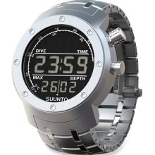 Suunto Elementum Aqua Black Multifunction Diving Watch Stainless Steel