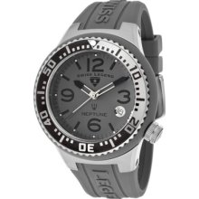 Swiss Legend Neptune 11044p-014-gryb Gents Rrp Â£270 Date Watch