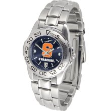 Syracuse Orangemen Sport Steel Band AnoChrome-Ladies Watch