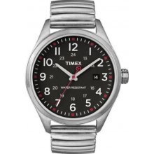 T2N310 Timex Originals Mens T Series Stainless Steel Expander Watch