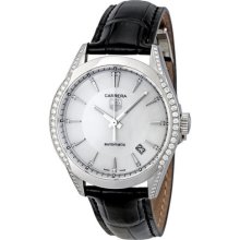 Tag Heuer Carrera Mother Of Pearl Ladies Watch Wv2212.fc6302