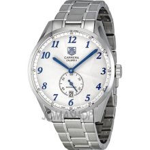 Tag Heuer Carrera White Dial Automatic Mens Watch WAS2111.BA0732 ...
