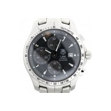 Tag Heuer Link Stainless Steel Men's Chronograph Automatic Watch Cjf2115