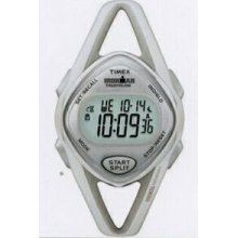 Timex Ironman White Sleek 50 Lap Mid-size Watch